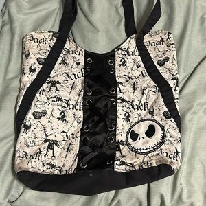 Well loved Nightmare before Christmas shoulder bag